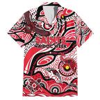 Custom NAIDOC Week 2024 Saints Family Matching Summer Maxi Dress and Hawaiian Shirt Aboriginal Animals Keep The Fire Burning