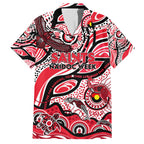 Custom NAIDOC Week 2024 Saints Hawaiian Shirt Aboriginal Animals Keep The Fire Burning