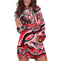 Custom NAIDOC Week 2024 Saints Hoodie Dress Aboriginal Animals Keep The Fire Burning