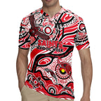 Custom NAIDOC Week 2024 Saints Rugby Jersey Aboriginal Animals Keep The Fire Burning
