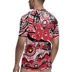 Custom NAIDOC Week 2024 Saints Rugby Jersey Aboriginal Animals Keep The Fire Burning