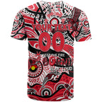 Custom NAIDOC Week 2024 Saints T Shirt Aboriginal Animals Keep The Fire Burning