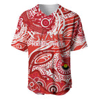 Custom NAIDOC Week 2024 Swans Baseball Jersey Aboriginal Animals Keep The Fire Burning