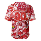 Custom NAIDOC Week 2024 Swans Baseball Jersey Aboriginal Animals Keep The Fire Burning