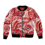 Custom NAIDOC Week 2024 Swans Bomber Jacket Aboriginal Animals Keep The Fire Burning