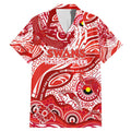 Custom NAIDOC Week 2024 Swans Family Matching Mermaid Dress and Hawaiian Shirt Aboriginal Animals Keep The Fire Burning