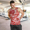 Custom NAIDOC Week 2024 Swans Men Tank Top Aboriginal Animals Keep The Fire Burning