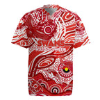 Custom NAIDOC Week 2024 Swans Rugby Jersey Aboriginal Animals Keep The Fire Burning