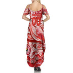 Custom NAIDOC Week 2024 Swans Summer Maxi Dress Aboriginal Animals Keep The Fire Burning