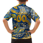 Custom NAIDOC Week 2024 Eagles Family Matching Long Sleeve Bodycon Dress and Hawaiian Shirt Aboriginal Animals Keep The Fire Burning