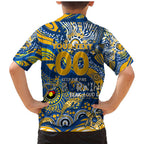Custom NAIDOC Week 2024 Eagles Family Matching Mermaid Dress and Hawaiian Shirt Aboriginal Animals Keep The Fire Burning