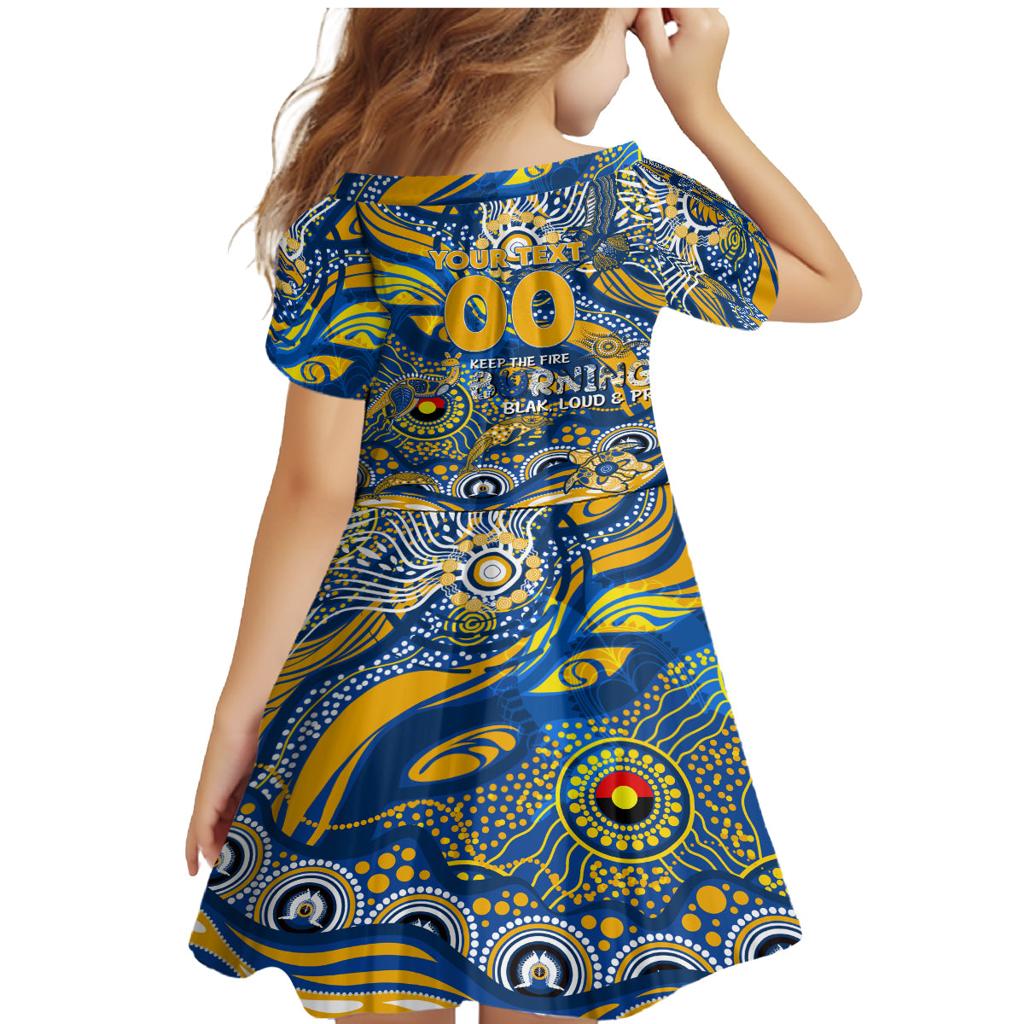 Custom NAIDOC Week 2024 Eagles Family Matching Mermaid Dress and Hawaiian Shirt Aboriginal Animals Keep The Fire Burning