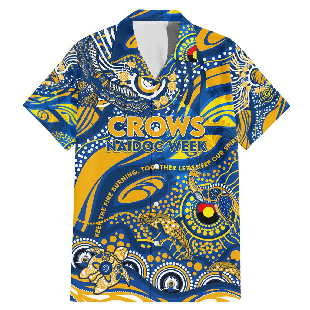 Custom NAIDOC Week 2024 Eagles Family Matching Mermaid Dress and Hawaiian Shirt Aboriginal Animals Keep The Fire Burning