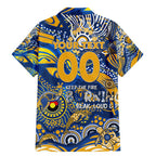 Custom NAIDOC Week 2024 Eagles Family Matching Mermaid Dress and Hawaiian Shirt Aboriginal Animals Keep The Fire Burning