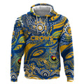 Custom NAIDOC Week 2024 Eagles Hoodie Aboriginal Animals Keep The Fire Burning