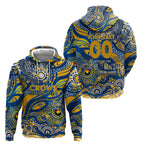 Custom NAIDOC Week 2024 Eagles Hoodie Aboriginal Animals Keep The Fire Burning