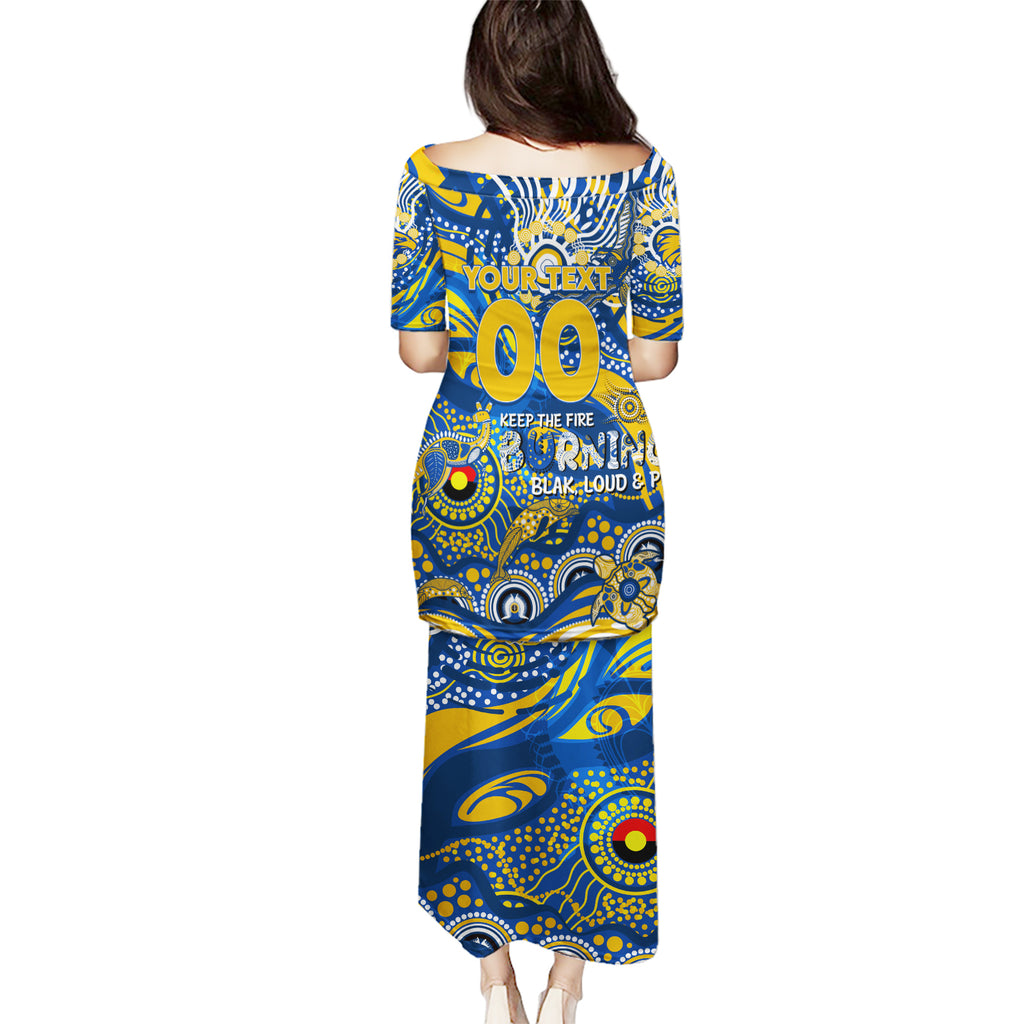 Custom NAIDOC Week 2024 Eagles Puletasi Aboriginal Animals Keep The Fire Burning