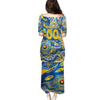 Custom NAIDOC Week 2024 Eagles Puletasi Aboriginal Animals Keep The Fire Burning