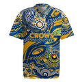 Custom NAIDOC Week 2024 Eagles Rugby Jersey Aboriginal Animals Keep The Fire Burning