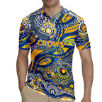 Custom NAIDOC Week 2024 Eagles Rugby Jersey Aboriginal Animals Keep The Fire Burning
