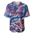Custom NAIDOC Week 2024 Bulldogs Baseball Jersey Aboriginal Animals Keep The Fire Burning