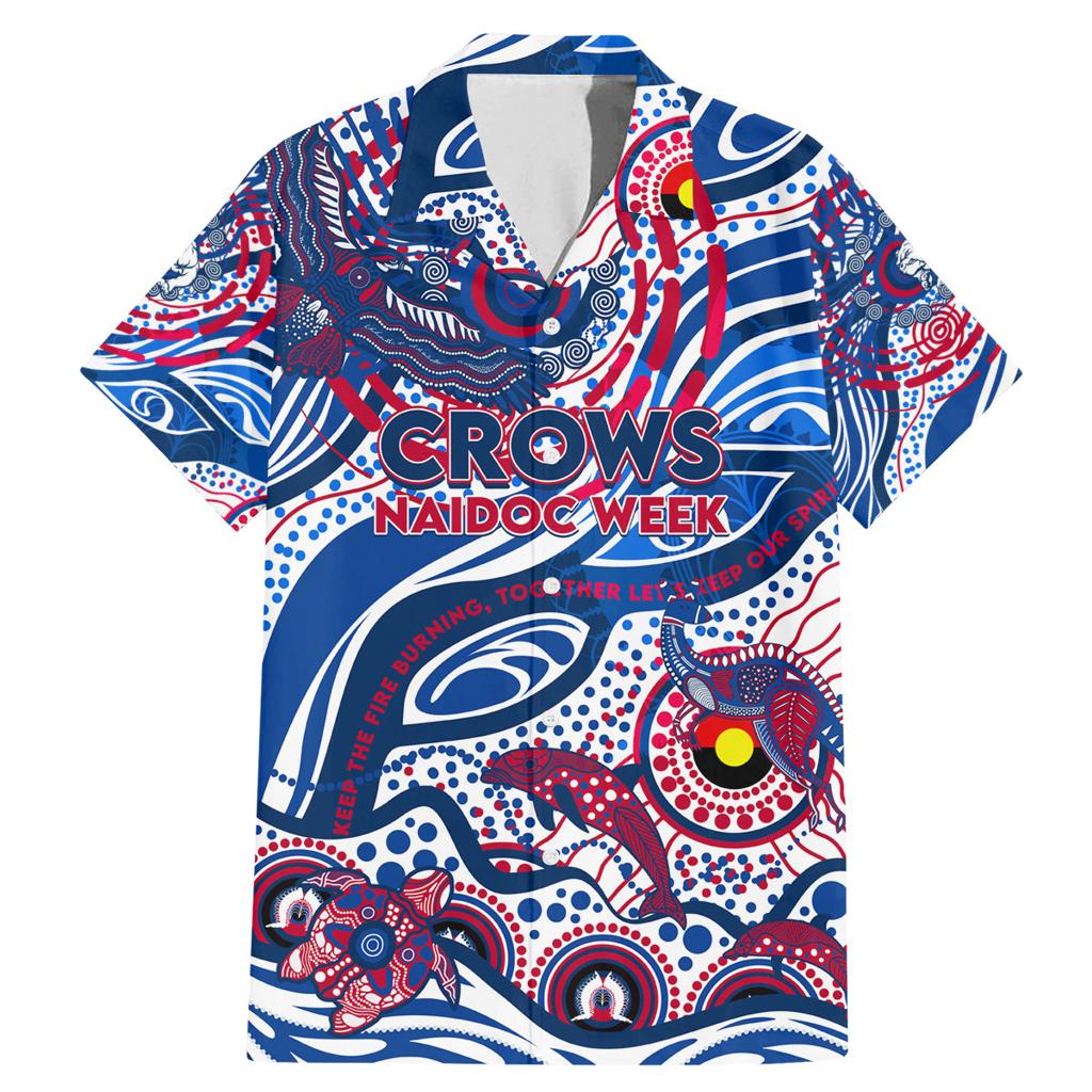 Custom NAIDOC Week 2024 Bulldogs Family Matching Mermaid Dress and Hawaiian Shirt Aboriginal Animals Keep The Fire Burning
