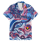 Custom NAIDOC Week 2024 Bulldogs Family Matching Mermaid Dress and Hawaiian Shirt Aboriginal Animals Keep The Fire Burning