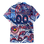Custom NAIDOC Week 2024 Bulldogs Family Matching Mermaid Dress and Hawaiian Shirt Aboriginal Animals Keep The Fire Burning