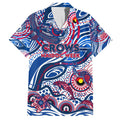 Custom NAIDOC Week 2024 Bulldogs Family Matching Tank Maxi Dress and Hawaiian Shirt Aboriginal Animals Keep The Fire Burning