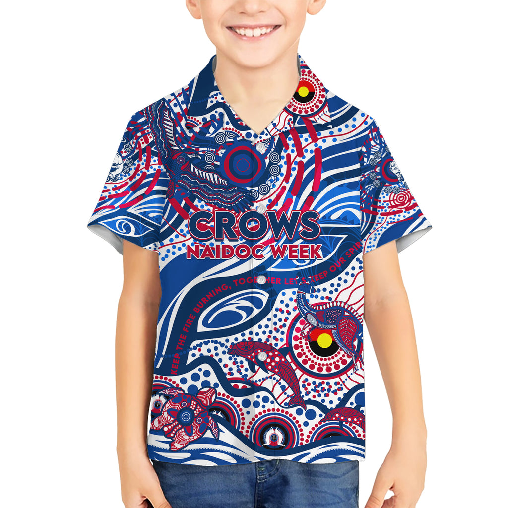 Custom NAIDOC Week 2024 Bulldogs Hawaiian Shirt Aboriginal Animals Keep The Fire Burning