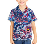 Custom NAIDOC Week 2024 Bulldogs Hawaiian Shirt Aboriginal Animals Keep The Fire Burning