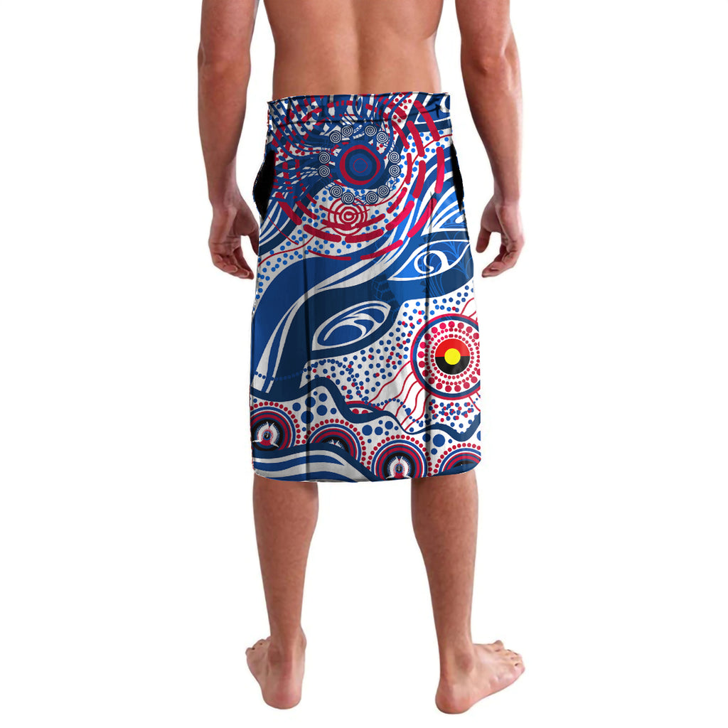 Custom NAIDOC Week 2024 Bulldogs Lavalava Aboriginal Animals Keep The Fire Burning