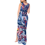 Custom NAIDOC Week 2024 Bulldogs Tank Maxi Dress Aboriginal Animals Keep The Fire Burning