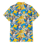 Koala Family Matching Mermaid Dress and Hawaiian Shirt Plumeria Flowers