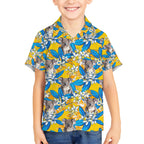 Koala Kid Hawaiian Shirt Plumeria Flowers