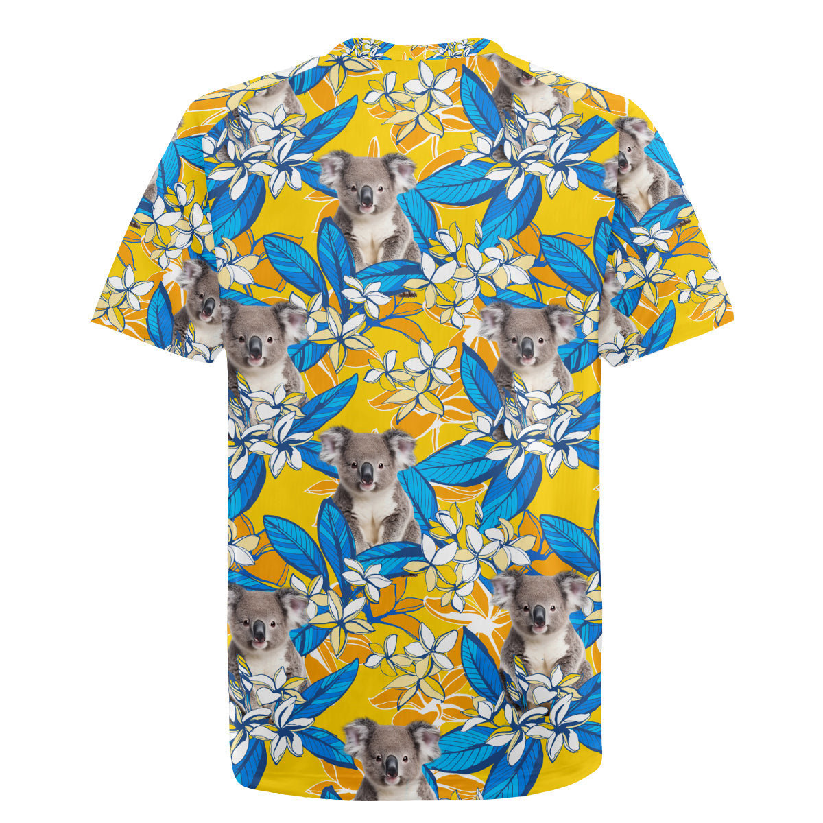 Koala Rugby Jersey Plumeria Flowers