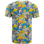 Koala T Shirt Plumeria Flowers