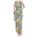 Koala Tank Maxi Dress Plumeria Flowers