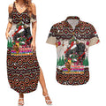penrith-panthers-christmas-couples-matching-summer-maxi-dress-and-hawaiian-shirt-rugby-australia-mascot
