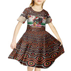 penrith-panthers-christmas-kid-short-sleeve-dress-rugby-australia-mascot