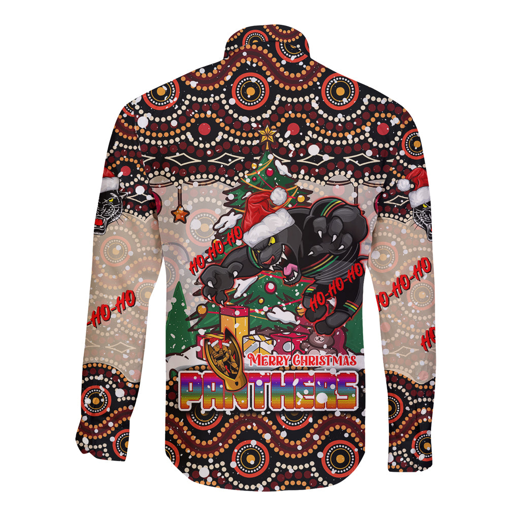 penrith-panthers-christmas-long-sleeve-button-shirt-rugby-australia-mascot