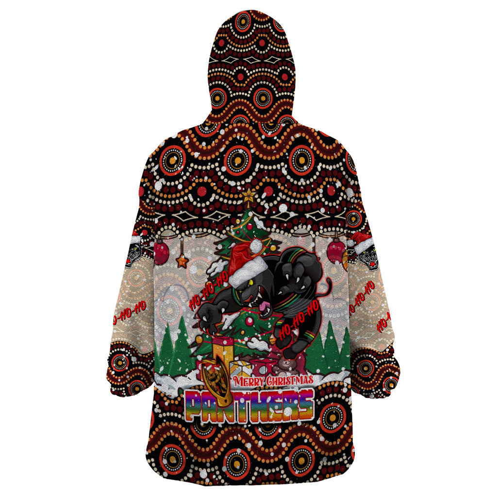 penrith-panthers-christmas-wearable-blanket-hoodie-rugby-australia-mascot