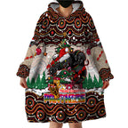 penrith-panthers-christmas-wearable-blanket-hoodie-rugby-australia-mascot