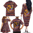 brisbane-broncos-christmas-family-matching-off-shoulder-long-sleeve-dress-and-hawaiian-shirt-rugby-australia-mascot