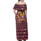 brisbane-broncos-christmas-family-matching-off-shoulder-maxi-dress-and-hawaiian-shirt-rugby-australia-mascot