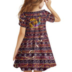 brisbane-broncos-christmas-family-matching-off-shoulder-short-dress-and-hawaiian-shirt-rugby-australia-mascot