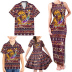 brisbane-broncos-christmas-family-matching-tank-maxi-dress-and-hawaiian-shirt-rugby-australia-mascot
