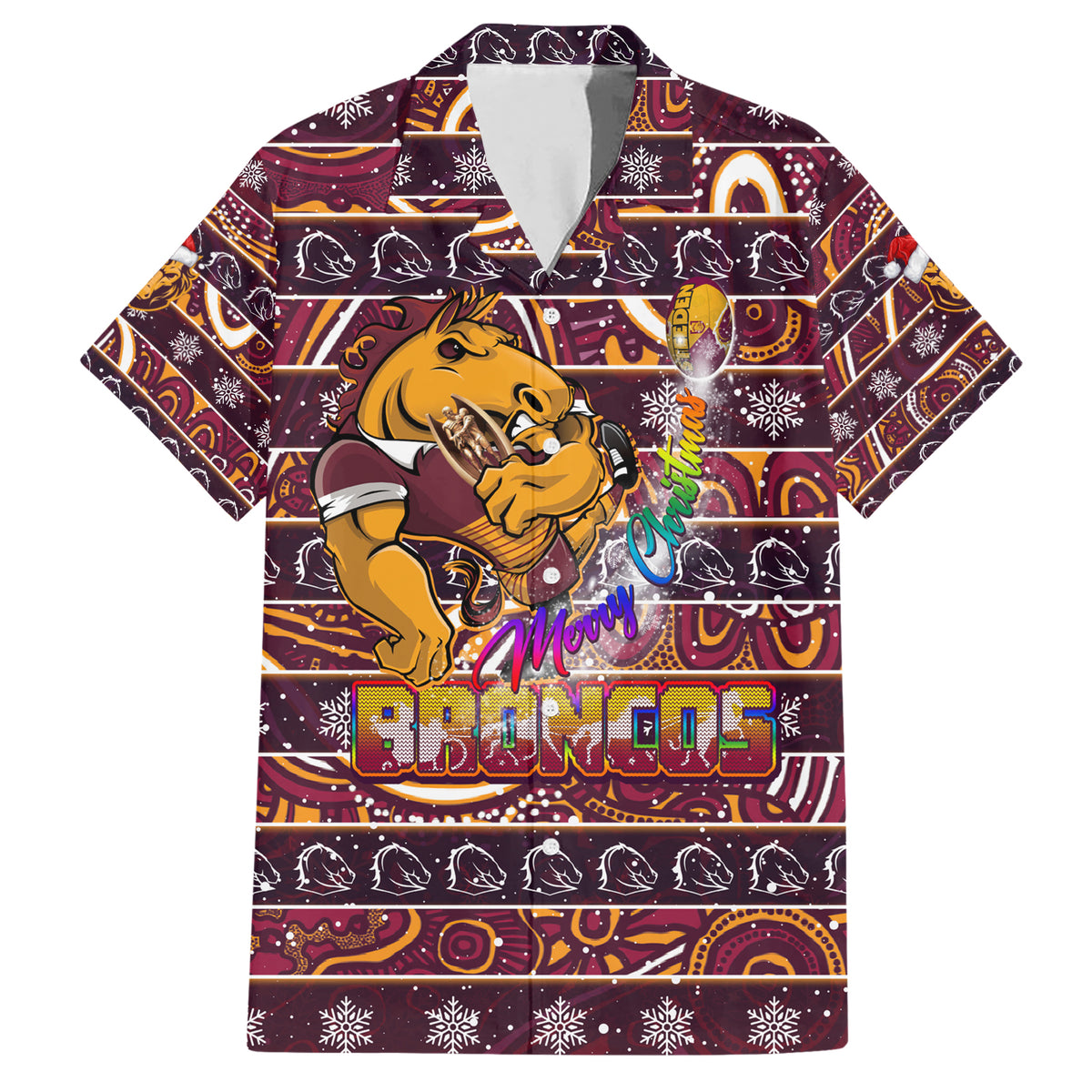 brisbane-broncos-christmas-hawaiian-shirt-rugby-australia-mascot