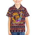 brisbane-broncos-christmas-kid-hawaiian-shirt-rugby-australia-mascot
