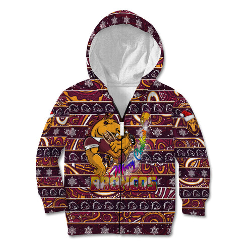 brisbane-broncos-christmas-kid-hoodie-rugby-australia-mascot